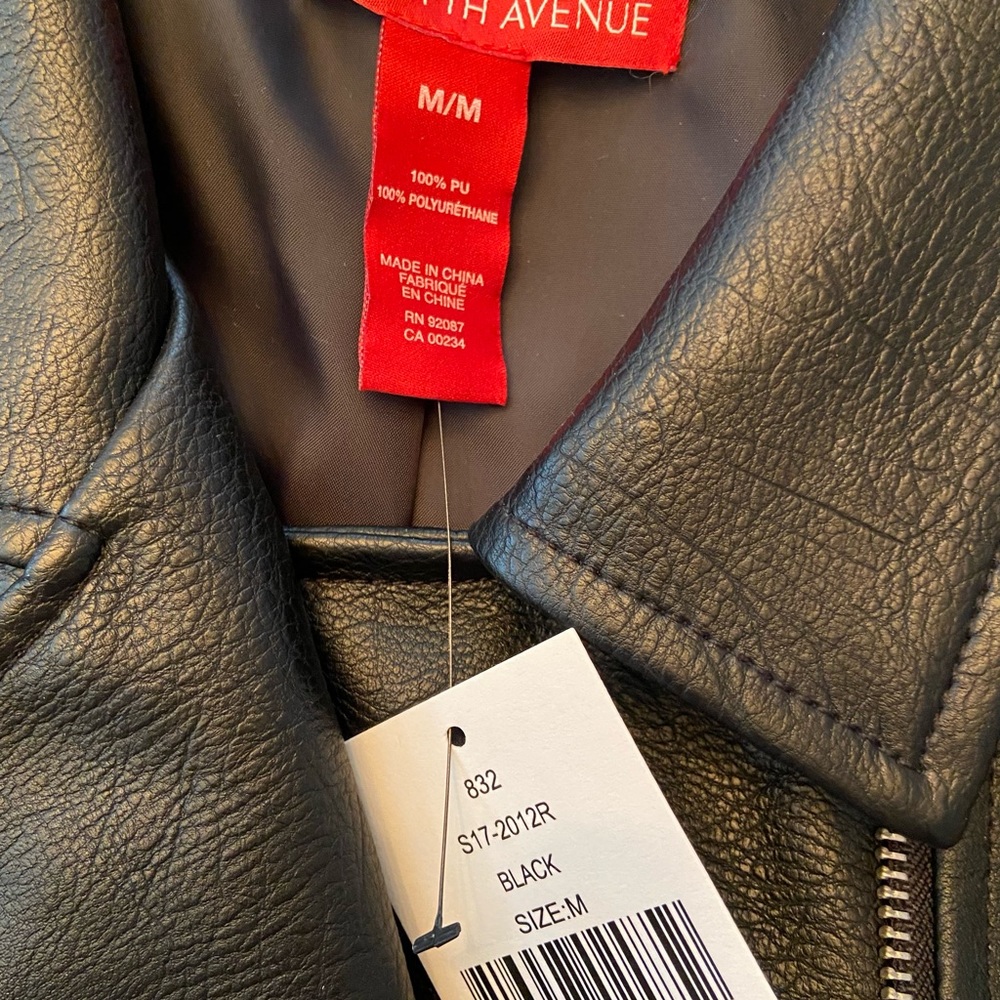 Faux leather vest - Picture 8 of 15